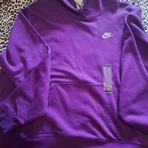 NWT Purple Nike Hoodie 2x